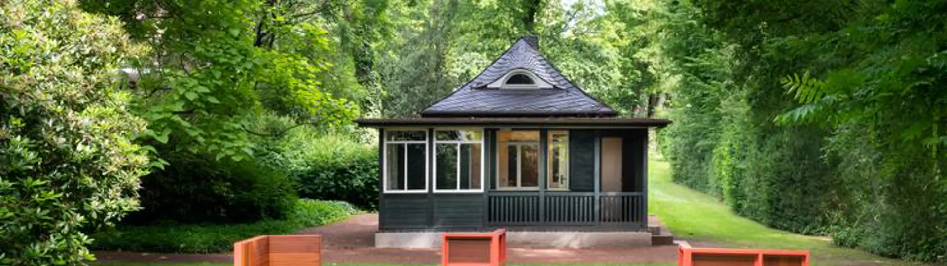 13 Gartenhaus Von Andrea Zittel, Im Garten Haus Esters, © Andrea Zittel, Foto Dirk Rose, Kunstmuseen Krefeld