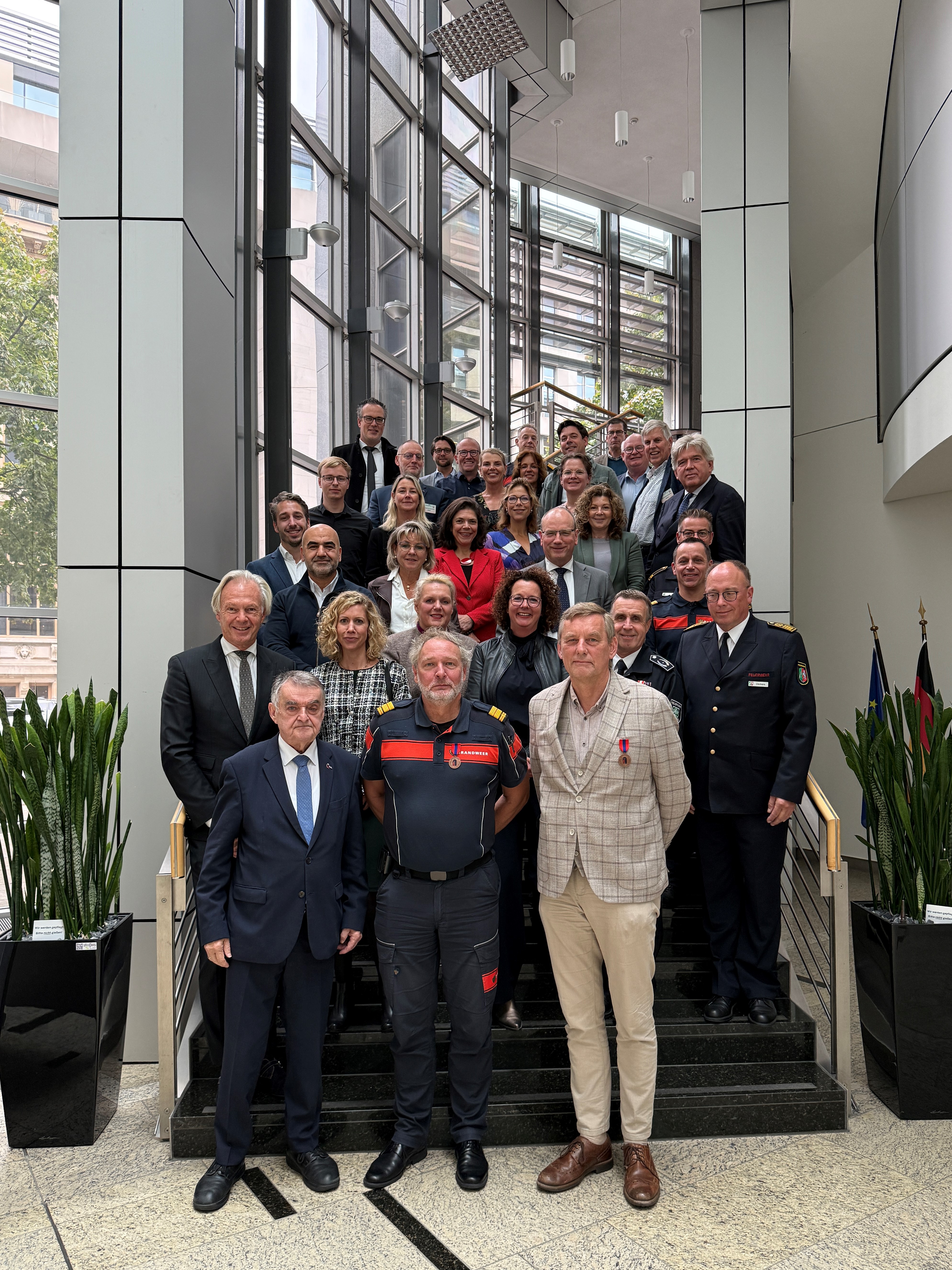 Bezoek Veiligheidsregio Noord En Oost Gelderland Innenministerium Nrw (C) IM NRW